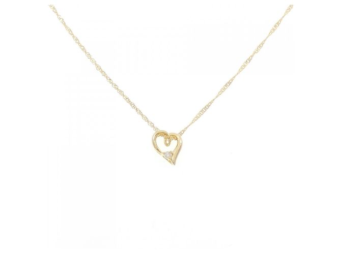 Autre Marque Collana Cuore con Diamanti Au750