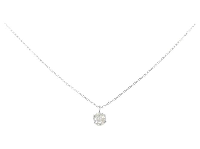 Autre Marque Collana di diamanti Pt900 Pt850