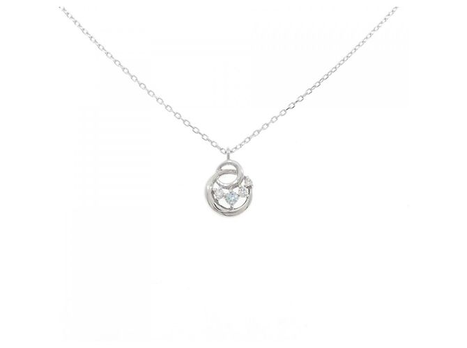 Autre Marque Diamantenhalskette PT950 PT850