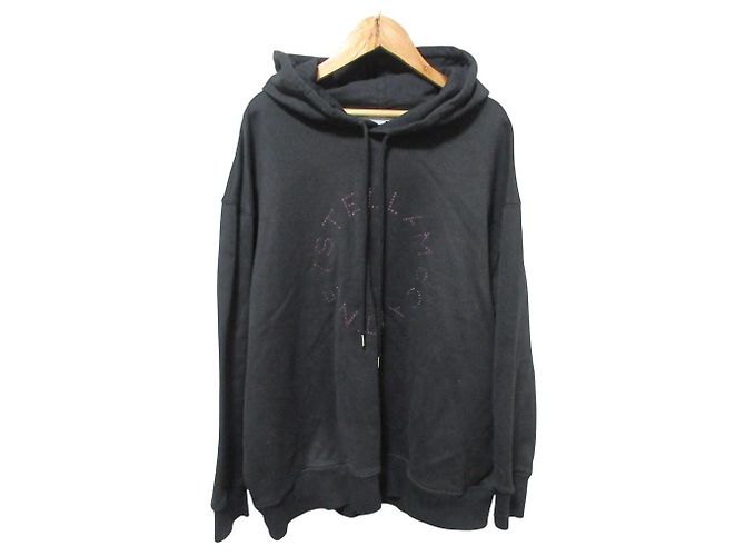 Stella Mc Cartney Top pullover Stella McCartney con logo in strass
