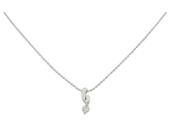 Autre Marque Collar de platino y diamantes