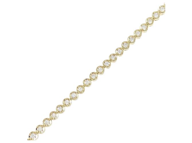 Autre Marque Pulseira de Diamantes Au750