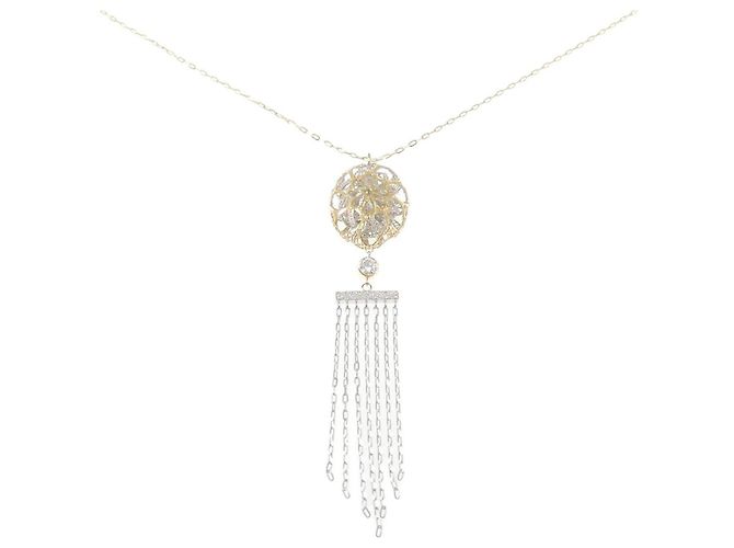 Autre Marque Collar de Diamantes Au750