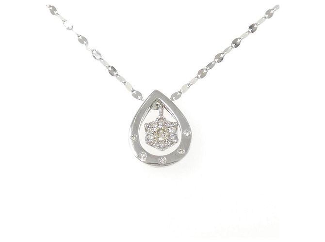 Autre Marque Collar de diamantes Pt900 Pt850