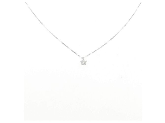 Autre Marque Diamantenhalskette Au750