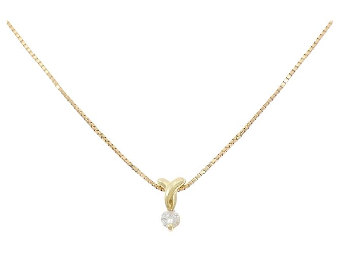 Autre Marque Collar de Diamantes Au750