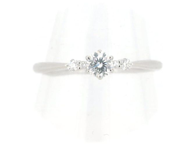 Autre Marque Anel de Diamante Royal Asscher Pt950