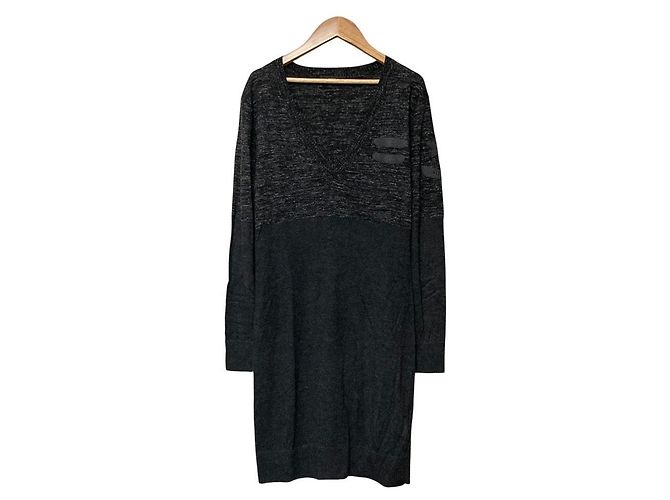 Autre Marque Top de malha longo com decote em V Diesel