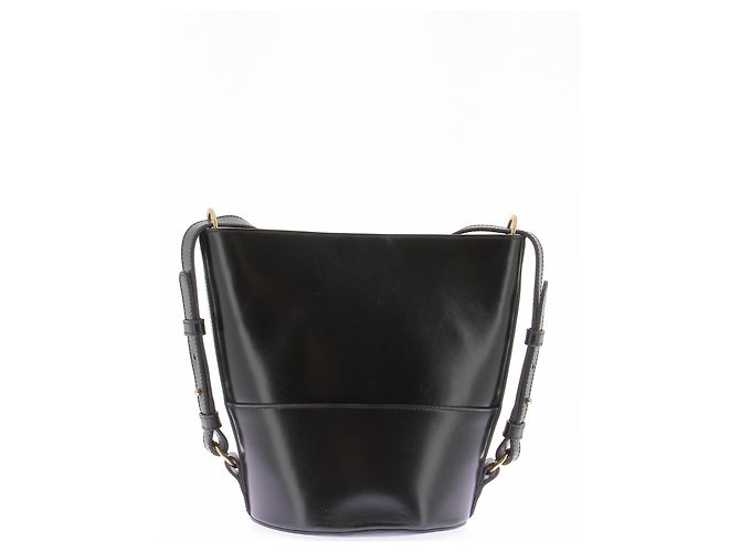 Borsa a mano Gary in pelle nera SéZane