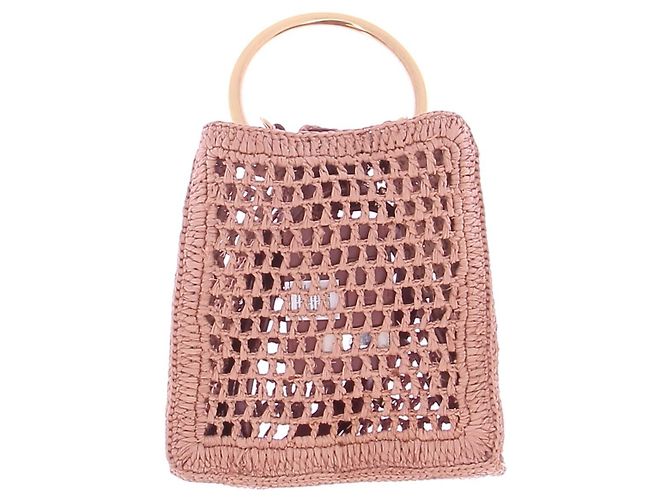 Chloé Bolsa de crochê "Summer Banana"