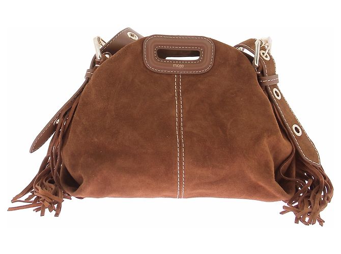 Maje Sac Miss M mini en suède