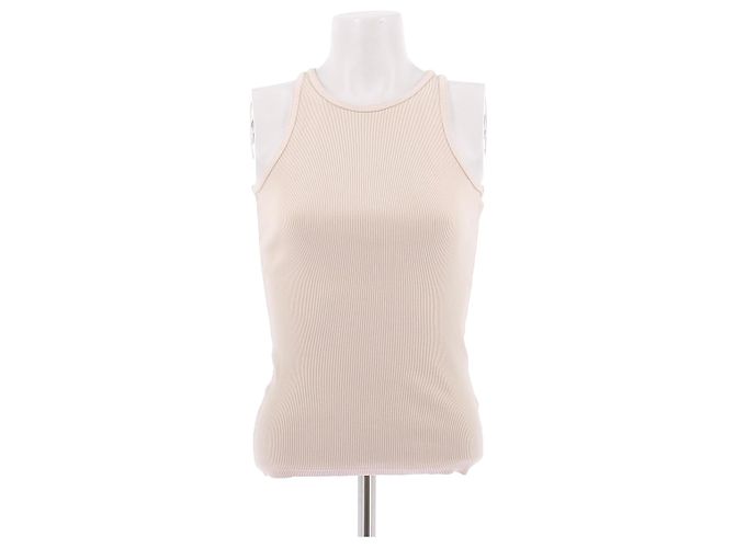 Acne Studios Top aus Viskose beige