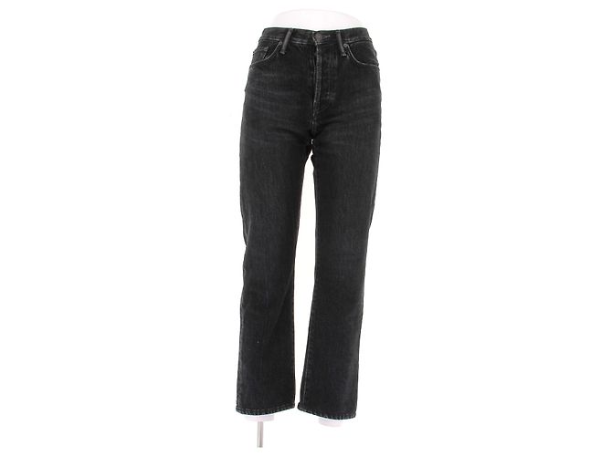 Jeans pretos Acne Studios de algodão