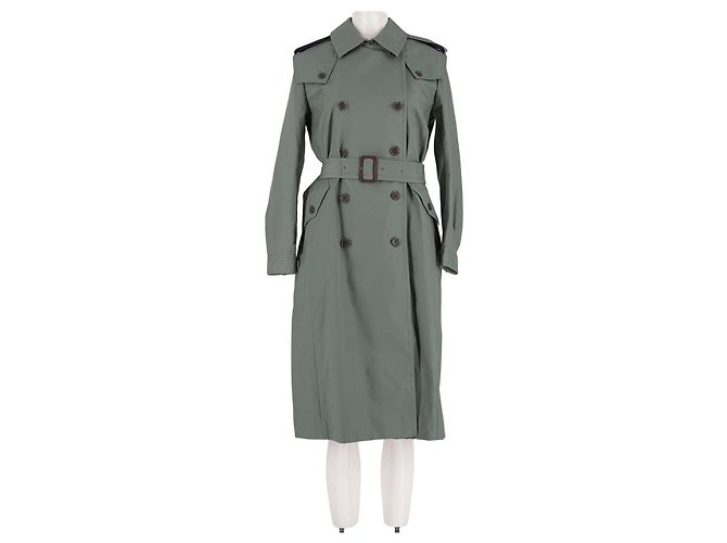 J.Crew Grüner Baumwollmantel