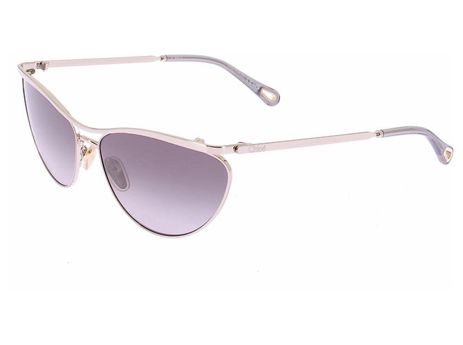 Chloé Gold Metal Sunglasses