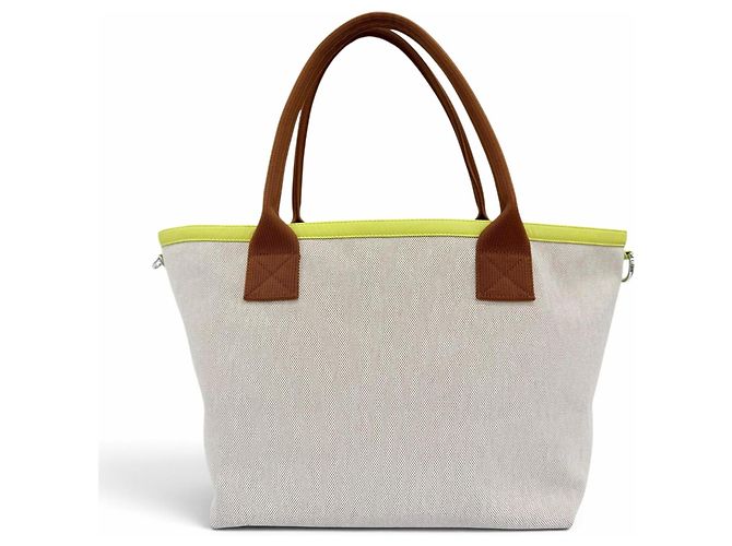 Hermès Sac cabas Hermes Petit H So Canvas Leather