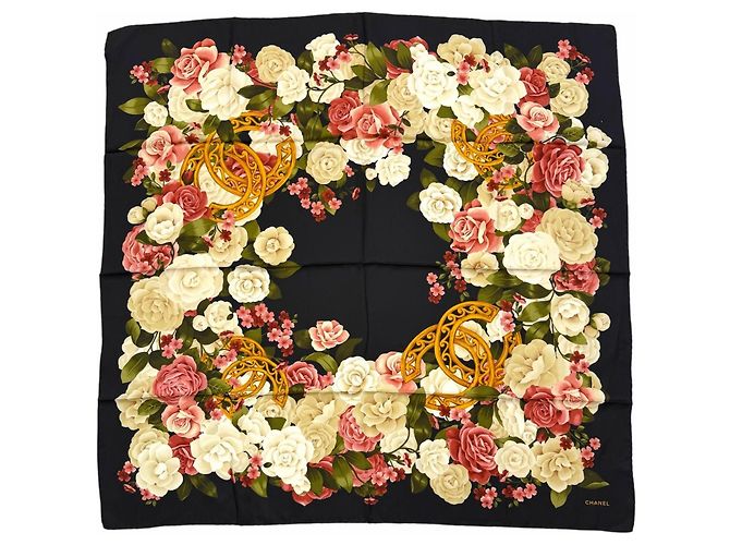 Chanel Vintage Seidentuch