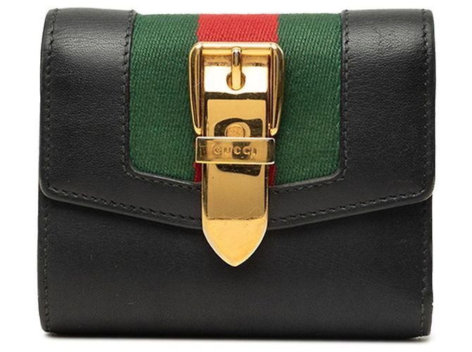 Gucci Sherry Line Sylvie Tri-fold Wallet