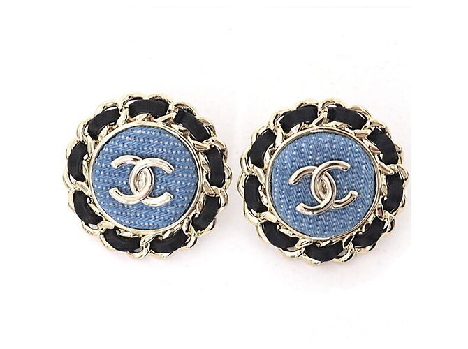 Chanel Coco Mark Stud Earrings