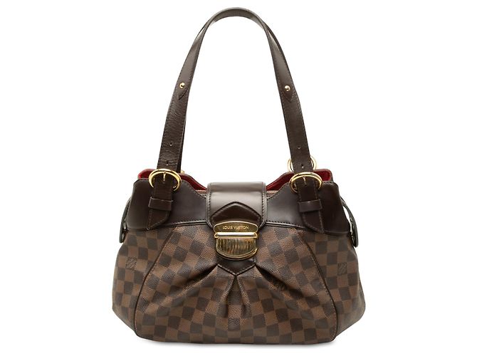 Louis Vuitton Brown Damier Ebene Sistina PM