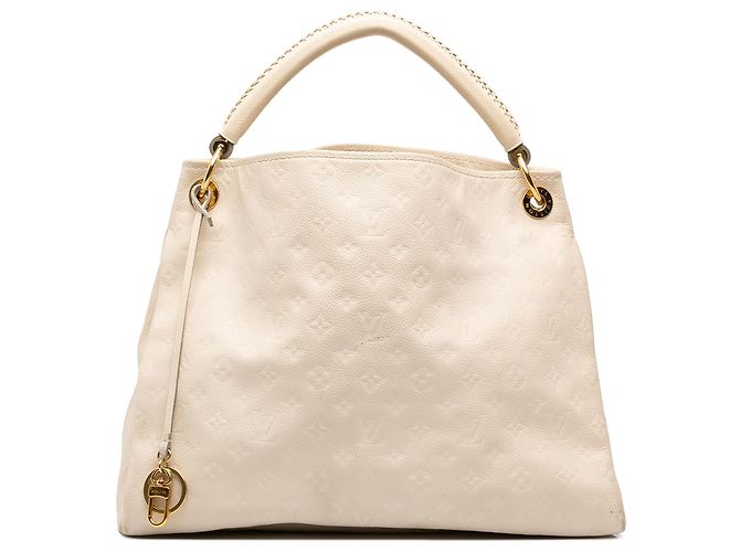Louis Vuitton White Monogram Empreinte Artsy MM