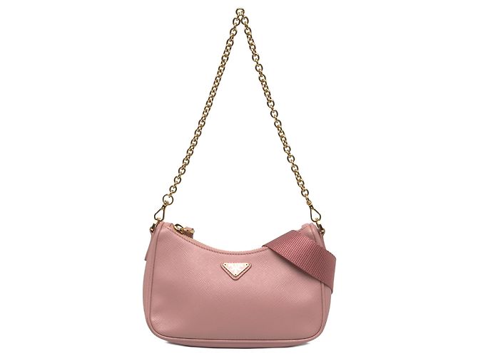 Borsa Prada Pink Mini Saffiano Re Edition 2005