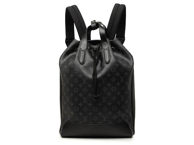 Mochila Louis Vuitton Black Monogram Eclipse Explorer