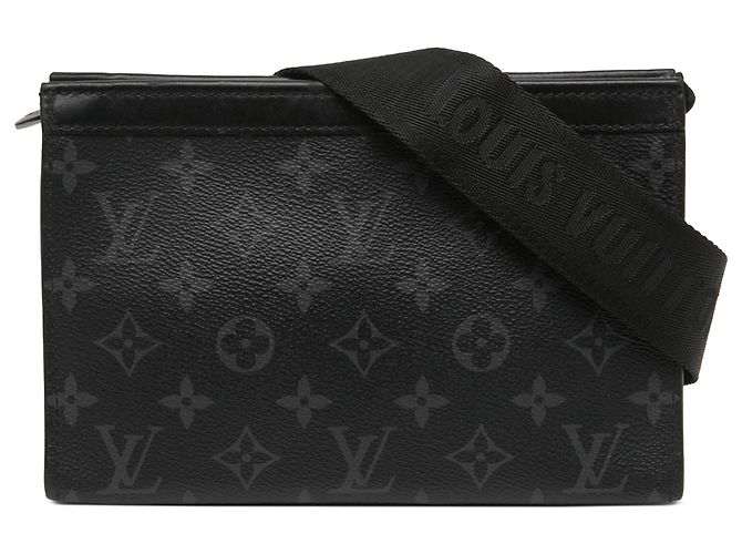 Cartera de mano Gaston Monogram Eclipse Negra Louis Vuitton
