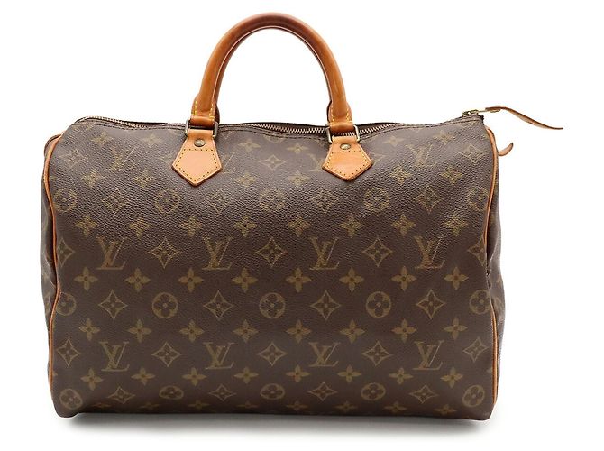 Sac à main Louis Vuitton Monogram Speedy 35