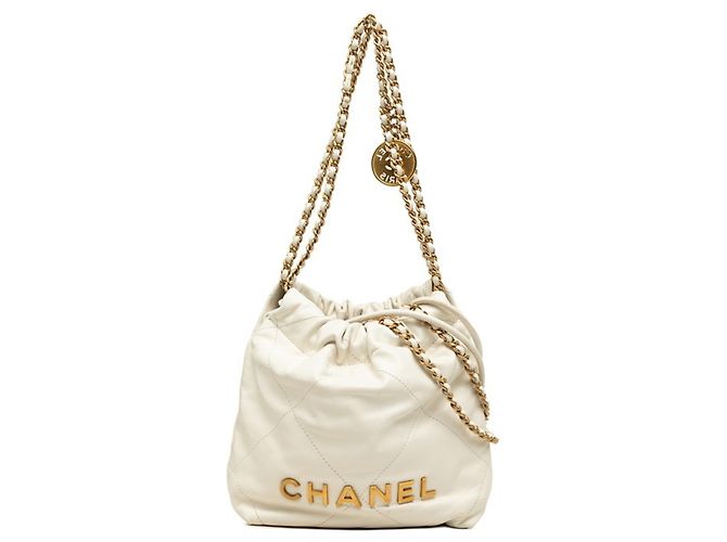 Chanel 22 Coco Mark Chain Schultertasche