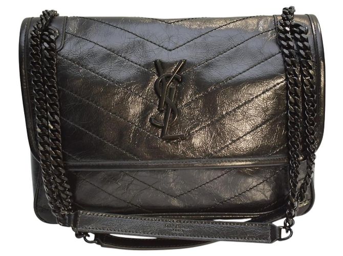 Autre Marque Saint Laurent Niki Medium Borsa a Spalla Nero