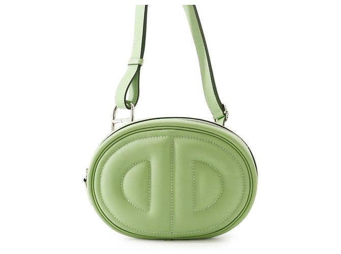 Hermès Bolsa de cintura Hermes em Vert Cricket Bamboo