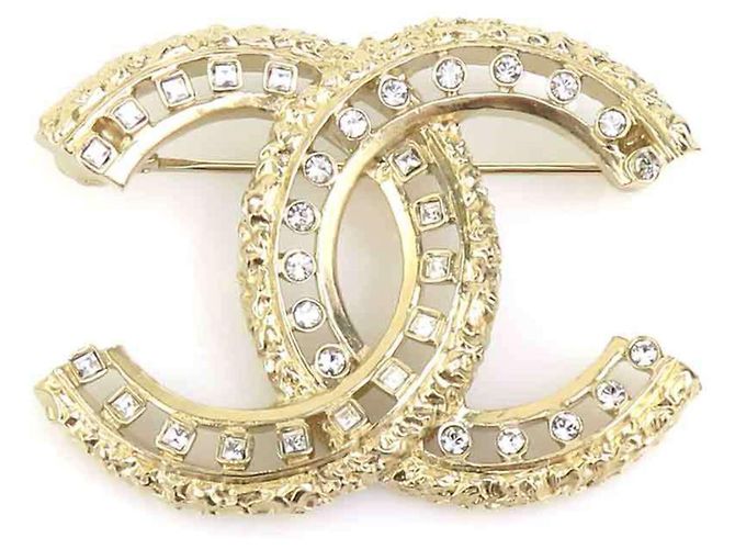Broche Chanel Coco Mark