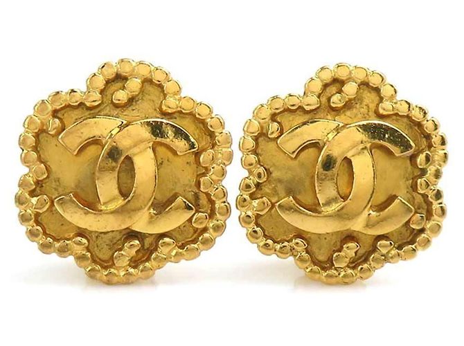 Boucles d'oreilles clips Chanel Coco Mark