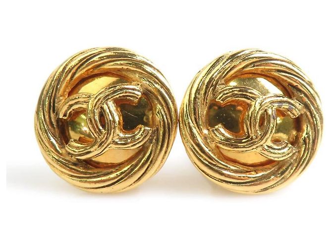 Orecchini a clip Chanel Gold