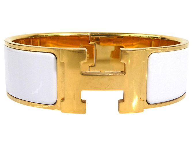 Hermès Hermes HERMES Bangle Bracelet Clic Clack H