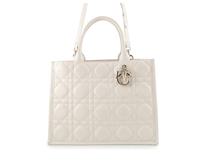 Christian Dior Macro Cannage Book Tote Medium