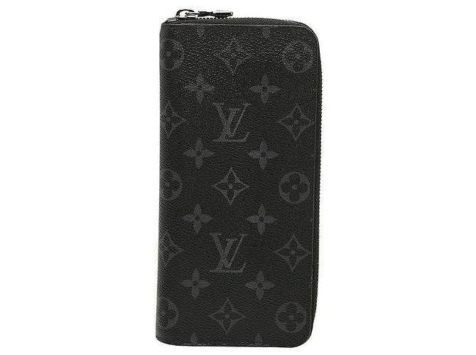 Cartera larga Louis Vuitton Zippy Vertical Monogram Eclipse