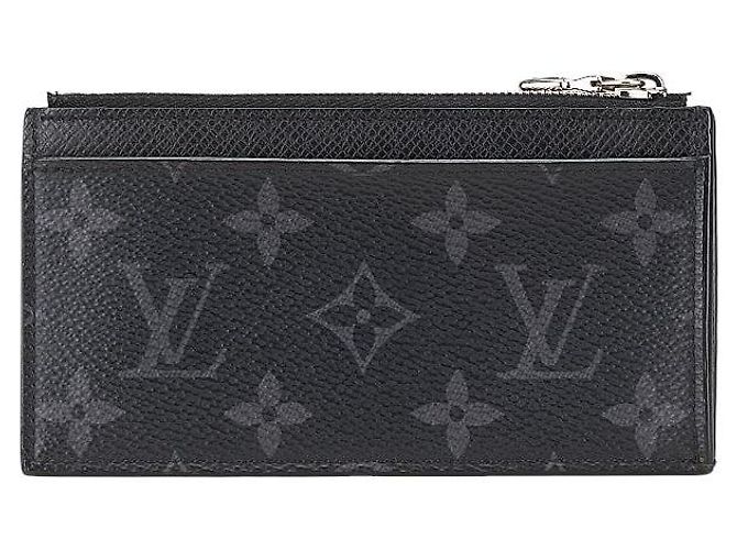 Porta-moedas e cartões Louis Vuitton Monogram Eclipse Reverse