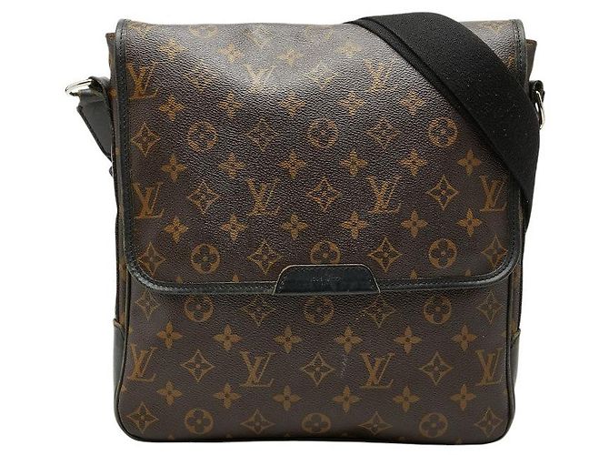 Borsa a tracolla Louis Vuitton Monogram Macassar Bus MM