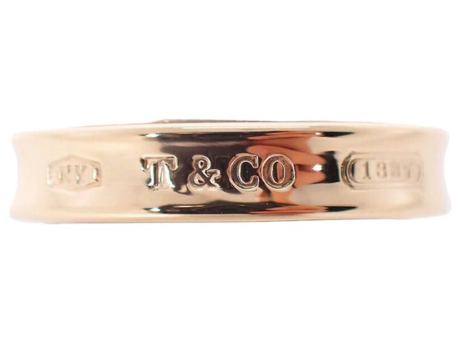 Autre Marque Anillo Banda Tiffany & Co. Rubedo Metal 1837