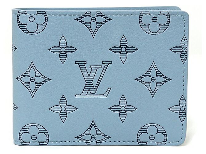 Portafoglio bi-fold Louis Vuitton Monogram Shadow