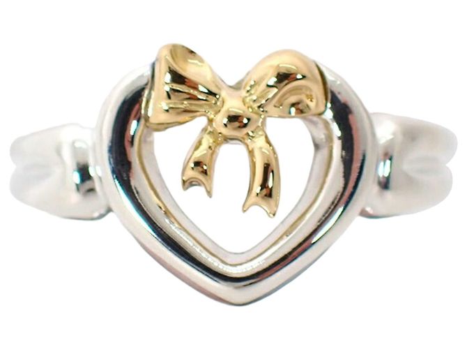 Autre Marque Anillo combinado Heart Ribbon Tiffany & Co.