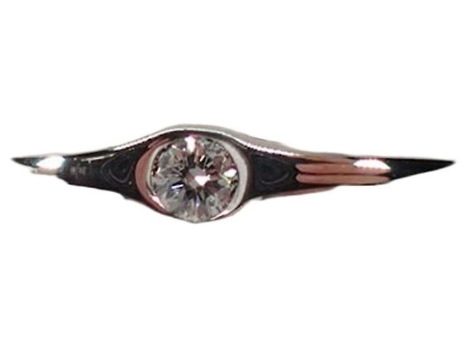 Autre Marque Tiffany & Co. 925 Stacking Band Diamantring