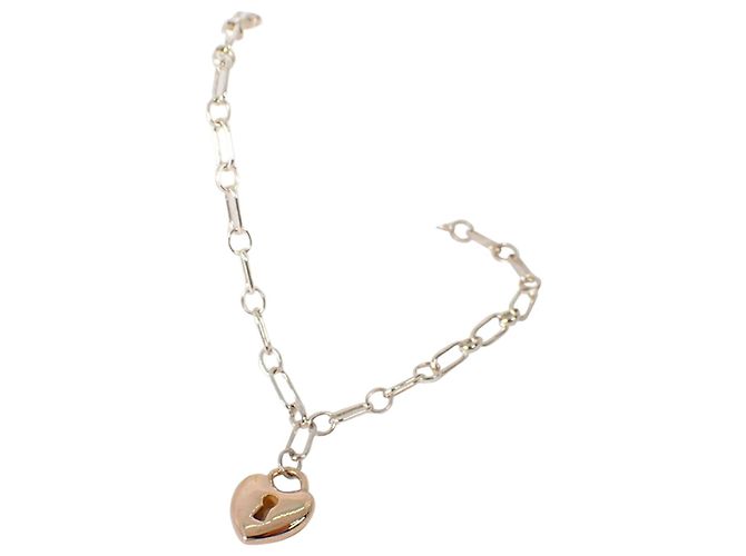 Autre Marque Pulsera con dije Heart Lock Tiffany & Co.