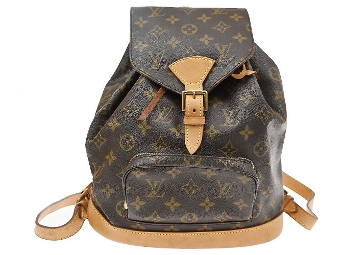 Louis Vuitton Vintage Montsouris Monogram Canvas MM
