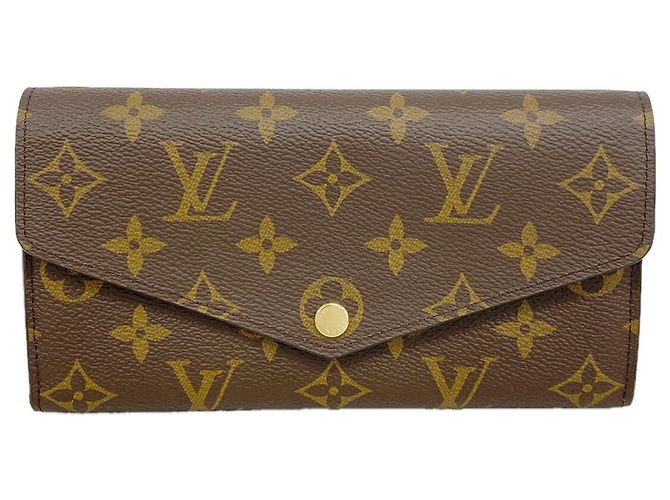 Louis Vuitton Monogram Portefeuille Sarah Long Wallet