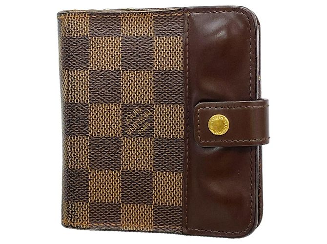 Carteira Compact Zip Louis Vuitton Damier