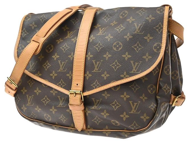 Louis Vuitton Saumur Monogram Canvas 35