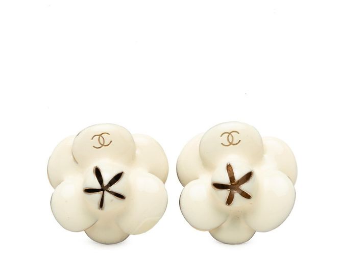 Chanel Coco Mark Camellia Ohrringe